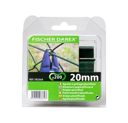 Punti per reti - 20 mm - verdi - Fischer Darex - conf. 200 punti