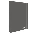 Cartella progetto con elastico - 25 x 34 cm - dorso 3 cm - grigio scuro - BM