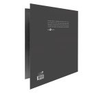 Raccoglitore ad anelli - 27 x 32 cm - Ø 30 mm - grigio scuro - BM