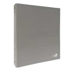 Raccoglitore ad anelli - 27 x 32 cm - Ø 30 mm - grigio chiaro - BM