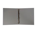 Raccoglitore ad anelli - 27 x 32 cm - Ø 30 mm - grigio chiaro - BM