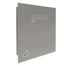 Raccoglitore ad anelli - 27 x 32 cm - Ø 30 mm - grigio chiaro - BM
