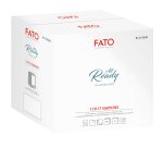Tovagliolino bar - 17 x 17 cm - carta - bianco - Fato - conf. 250 pezzi