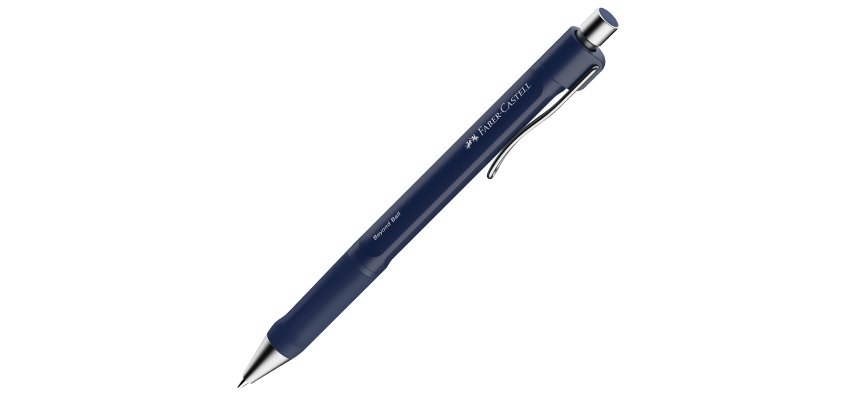 Penna a sfera a scatto Beyond Ball - Punta 1,0 mm - blu - Faber-Castell