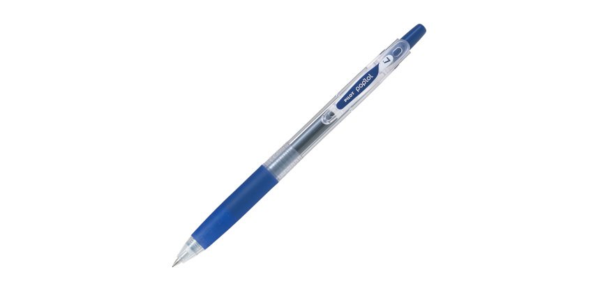 Roller gel a scatto Pop'lol - punta 0,7mm - blu - Pilot