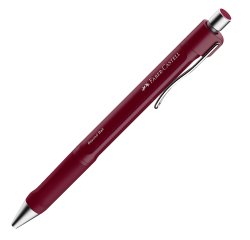 Penna a sfera a scatto Beyond Ball - Punta 1,0 mm - rosso - Faber-Castell