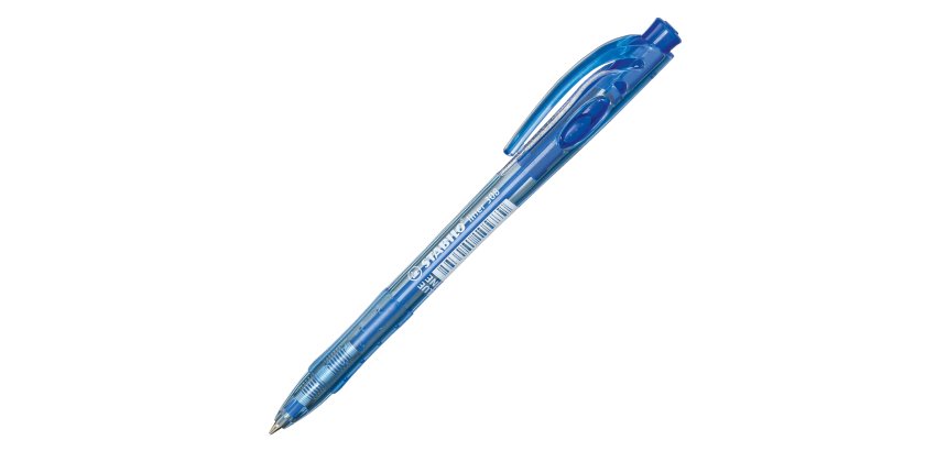 Penna a sfera a scatto Liner 308 - punta 0,7 mm - blu - Stabilo
