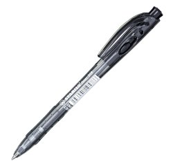 Penna a sfera a scatto Liner 308 - punta 0,7 mm - nero - Stabilo