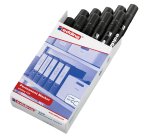 Marcatore permanente 103 - punta conica - da 1,5 a 3 mm - nero - Edding