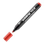 Marcatore permanente 103 - punta conica - da 1,5 a 3 mm - rosso - Edding