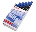 Marcatore permanente 103 - punta conica - da 1,5 a 3 mm - blu - Edding