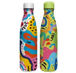 Borraccia termica Look - 500 ml - acciaio inox - colori assortiti - Blasetti