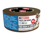 Nastro adesivo - 5 cm x 132 m - PP - silenzioso - avana - Geko
