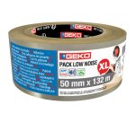 Nastro adesivo - 5 cm x 132 m - PP - silenzioso  - trasparente - Geko