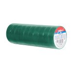 Nastro adesivo isolante - 15mm x 10 m - PVC - verde - Geko