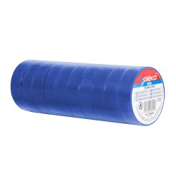 Nastro adesivo isolante - 15mm x 10 m - PVC - blu - Geko