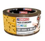 Nastro adesivo - 5 cm x 66 m - PLP - standard - avana - Geko