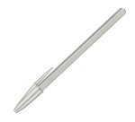 Penna sfera Cristal Glacè - 1.0 mm - inchiostro nero - fusto argento - Bic - conf. 20 pezzi