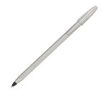 Penna sfera Cristal Glacè - 1.0 mm - inchiostro nero - fusto argento - Bic - conf. 20 pezzi