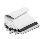 Sacchetto - per corrieri - 35 x 45 x 5 cm - PE - bianco - conf. 100 pezzi