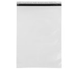 Sacchetto - per corrieri - 55 x 77 x 5 cm - PE - bianco - conf. 50 pezzi