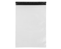 Sacchetto - per corrieri - 60 x 90 x 5 cm - PE - bianco - conf. 50 pezzi