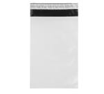 Sacchetto - per corrieri - 17 x 25 x 5 cm - PE - bianco - conf. 100 pezzi