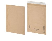 Busta imbottita AirPro Green - 25 x 34 cm - carta - avana - Bong Packaging - conf. 100 pezzi