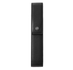 Portapenne c/chiusura magnetica - pelle Saffiano - nero - Cross