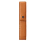 Portapenne c/chiusura magnetica - pelle Saffiano - marrone - Cross
