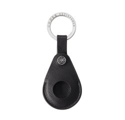 Portachiavi per Smart Tracker - pelle Saffiano - nero - Cross