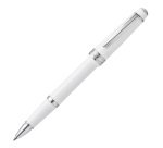 Penna roller Bailey Light - punta F - fusto bianco/cromo - Cross
