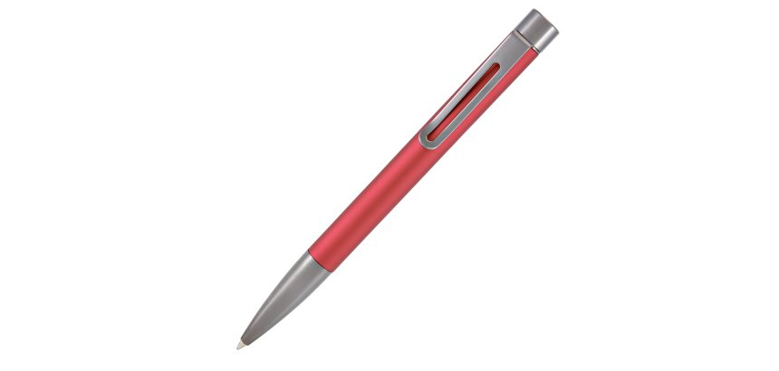 Penna sfera Ritma - punta M - fusto rosso - Monteverde
