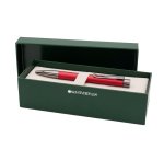 Penna sfera Ritma - punta M - fusto rosso - Monteverde