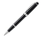 Penna roller Bailey Light - punta F - fusto nero/cromo - Cross
