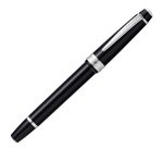 Penna stilografica Bailey Light - punta M - fusto nero/cromo - Cross