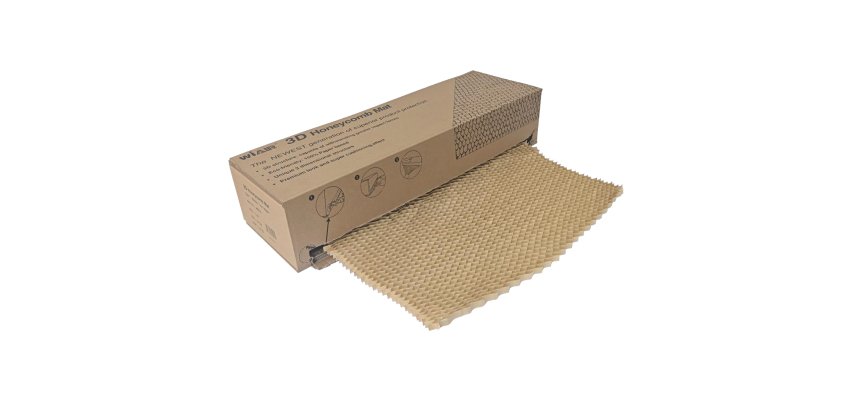 Dispenser in carta alveolare - 55 cm x 30 m - avana - Methodo