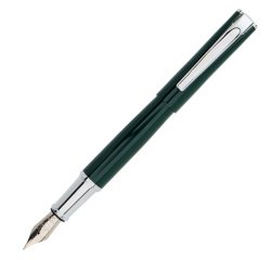 Penna Stilografica Impressa - punta M - verde - Monteverde
