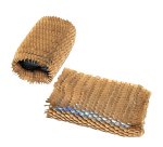Manicotti in carta alveolare - 35 x 1 cm - avana - Methodo - conf. 20 pezzi