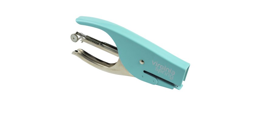 Cucitrice a pinza Virginia spring - azzurro - Iternet
