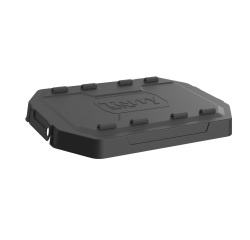 Coperchio per contenitore FABER BOX 15 litri - plastica - nero - 39,2 x 29 x 4,5 cm - Terry