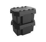 Coperchio per contenitore FABER BOX 15 litri - plastica - nero - 39,2 x 29 x 4,5 cm - Terry