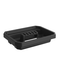 Vassoio per contenitore FABER BOX 15 litri - plastica - nero - 32 x 25 x 7 cm - Terry