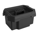 Vassoio per contenitore FABER BOX 15 litri - plastica - nero - 32 x 25 x 7 cm - Terry