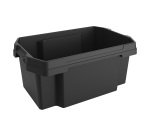 Contenitore multiuso FABER BOX - plastica - nero - 58,5 x 38,5 x 26,1 cm -  40 litri - Terry