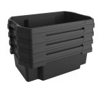 Contenitore multiuso FABER BOX - plastica - nero - 58,5 x 38,5 x 19,51 cm -  30 litri - Terry