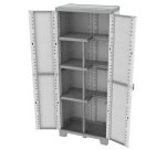 Armadio CAB2680 sequoia - 2 ante - 68 x 39 x 172 cm - plastica - grigio - Terry