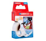 Nastro adesivo telato Tex - 19 mm x 2,7 m - bianco - Geko