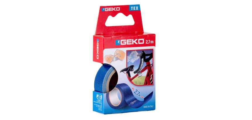 Nastro adesivo telato Tex - 19 mm x 2,7 m - blu - Geko