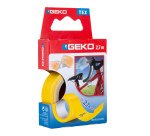 Nastro adesivo telato Tex - 19 mm x 2,7 m - giallo - Geko